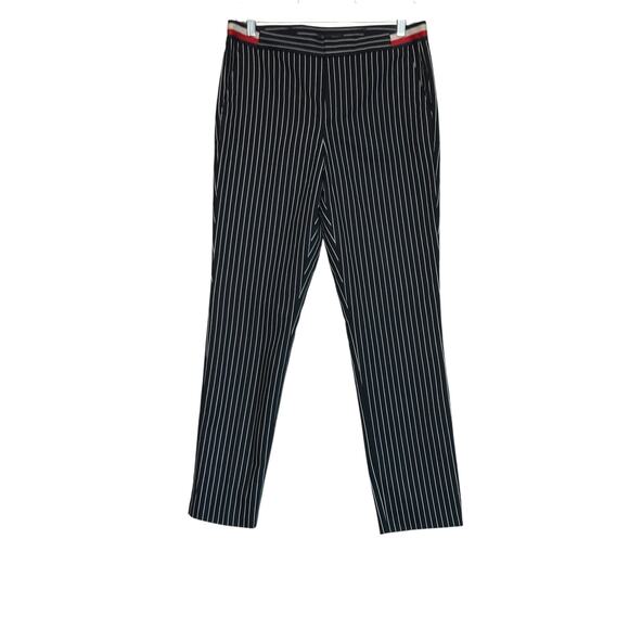 Tommy Hilfiger navy blue white stripes pants size 8 - Picture 11 of 11
